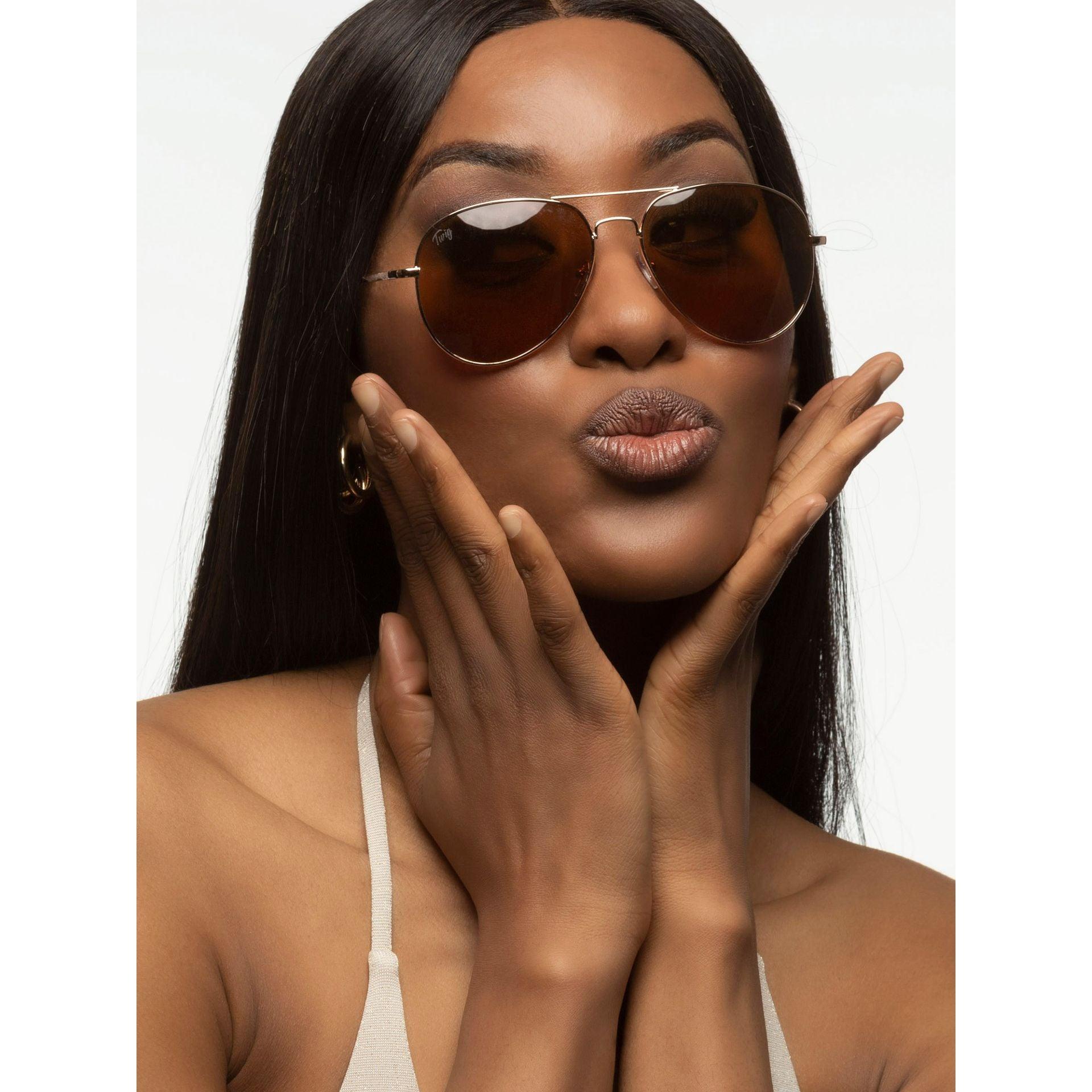 Twig Lunettes de Soleil Unisex en Métal UV3 Protection - Felix Store 