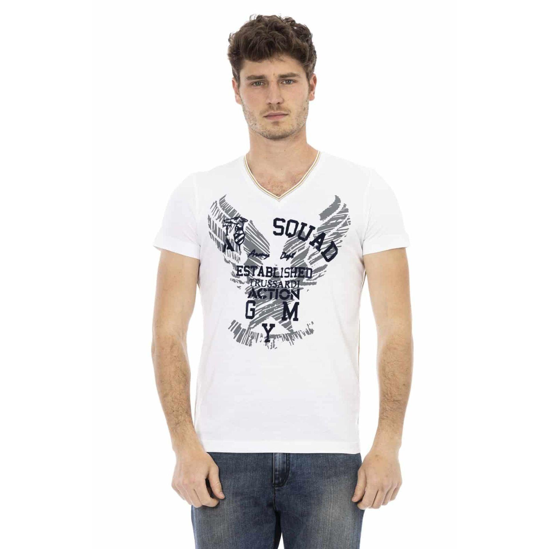 Trussardi Action T-Shirts Élégants Pour Homme Confortable - Felix Store 