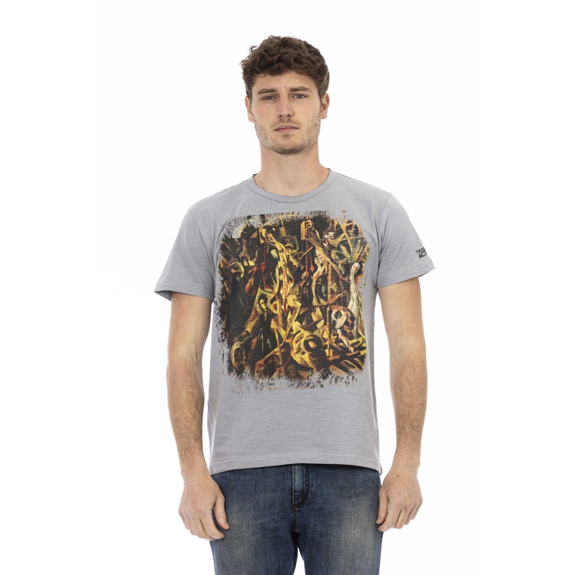 Trussardi Action T-shirts Élégants Pour Homme Moderne - Felix Store 