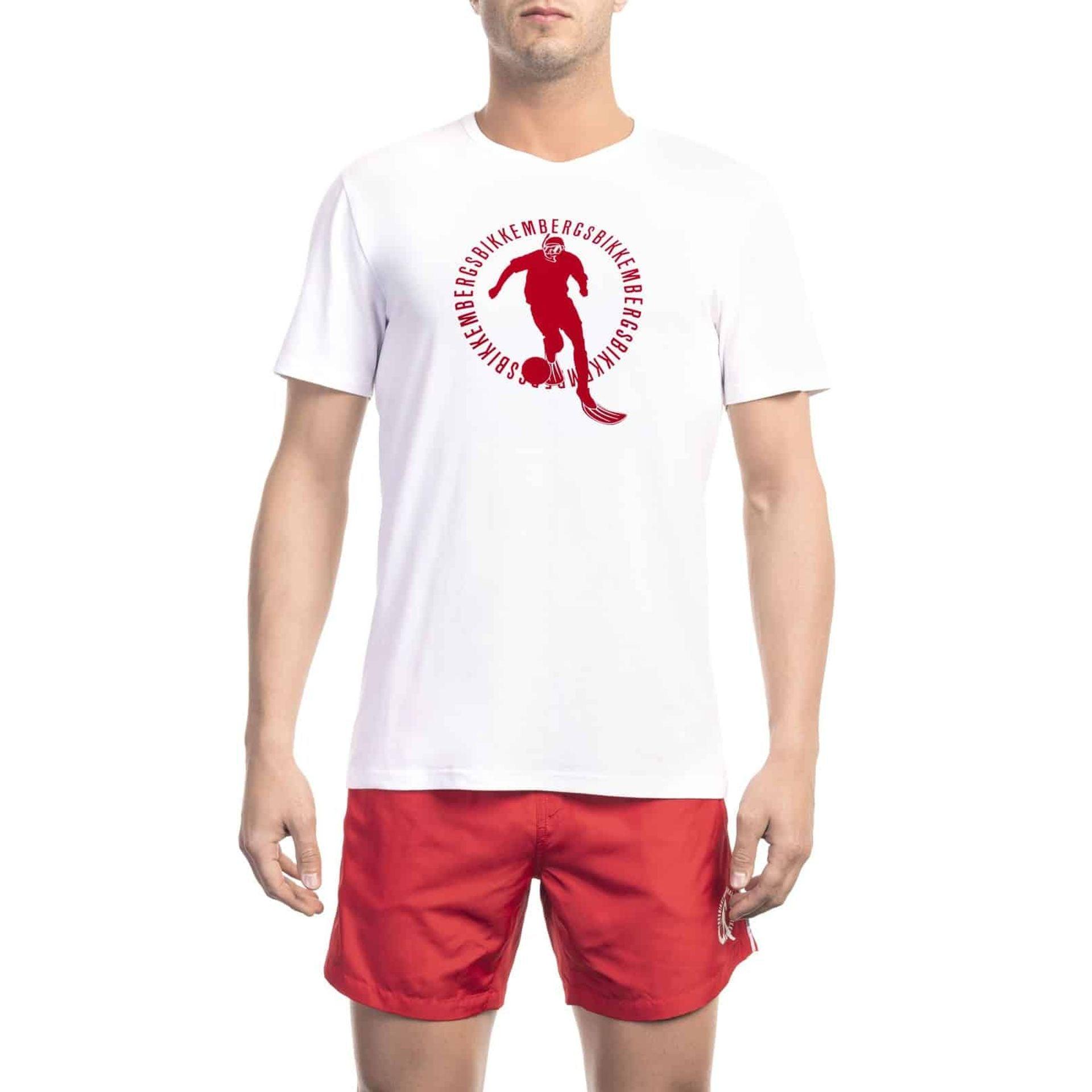 Bikkembergs Beachwear T-shirts Confort Et Style Été - Felix Store 