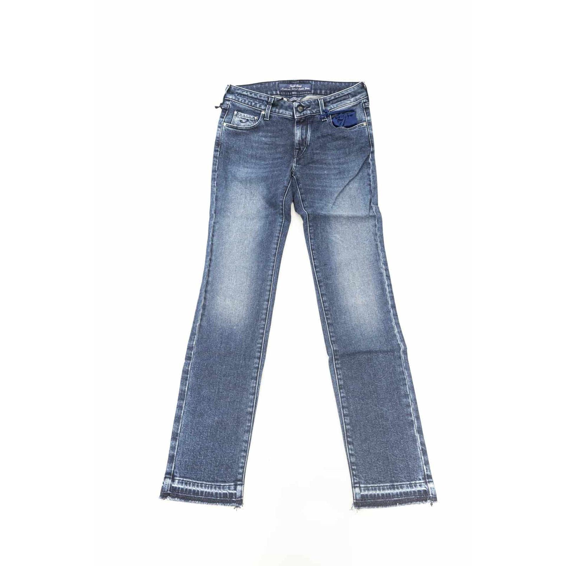 Jeans Jacob Cohen Slim Confort En Coton Pour Hommes - Felix Store 