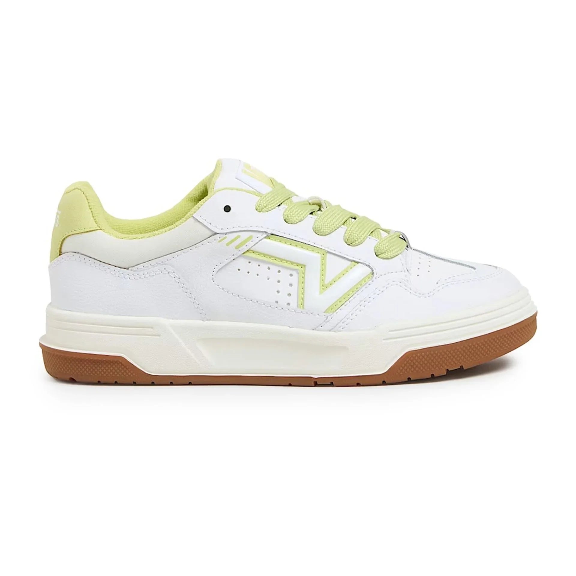 Baskets Vans Pour Homme En Cuir Avec Semelle En Caoutchouc Pointe Arrondie