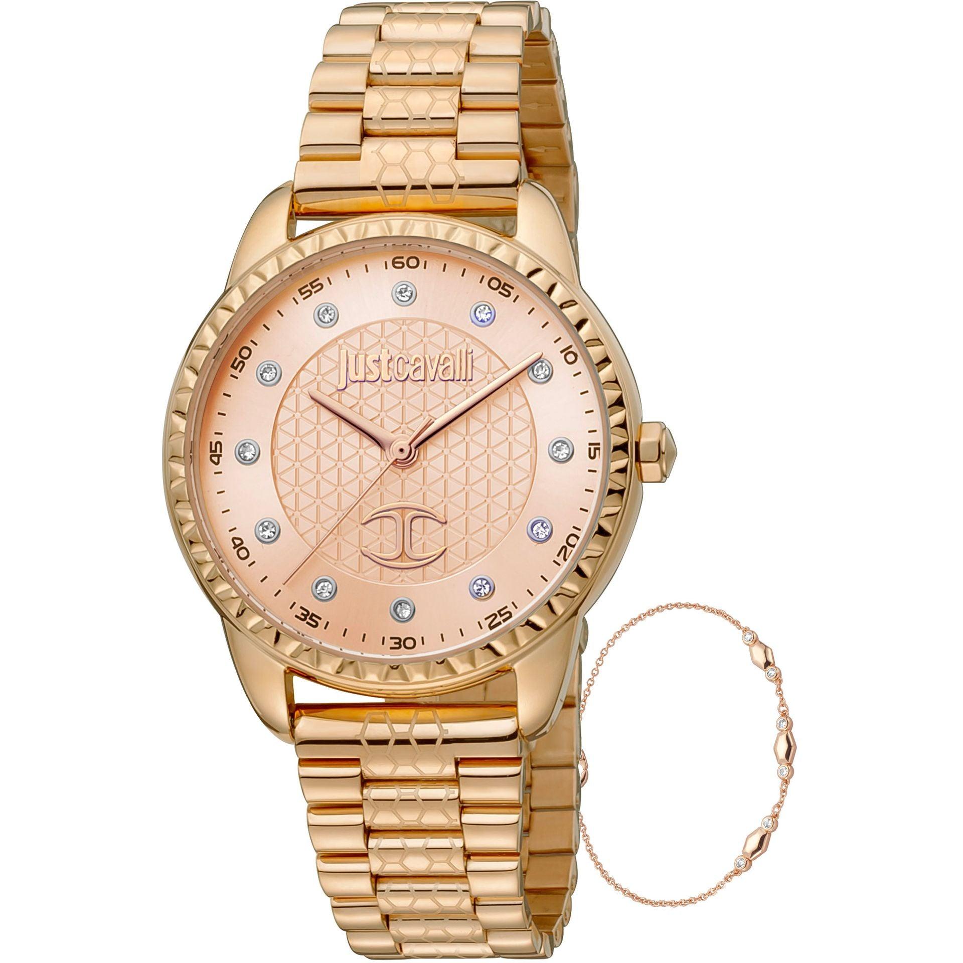 Just Cavalli Montres Unisex Élégantes en Acier Inoxydable - Felix Store 