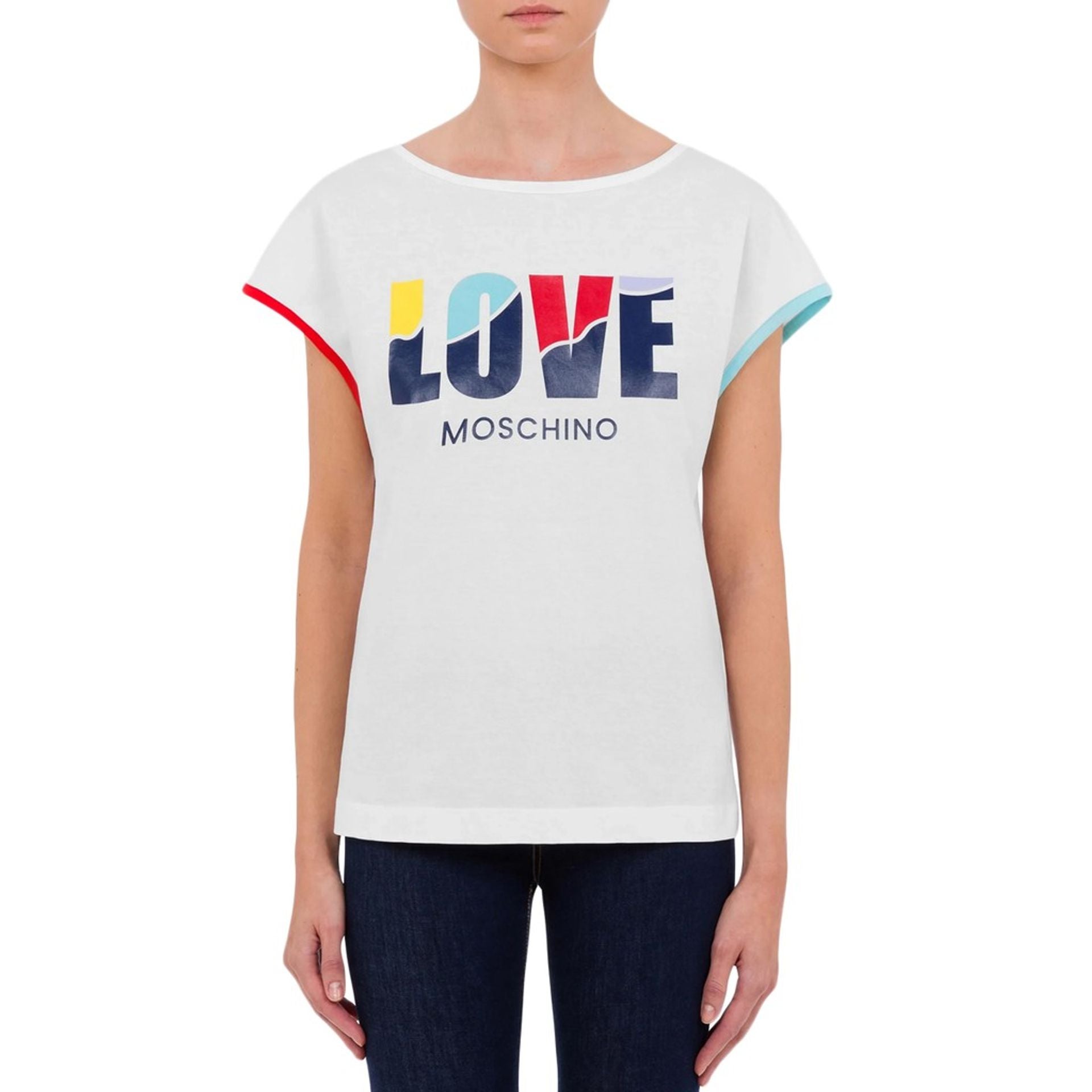 T-shirts Moschino Pour Femme En Coton 100 Pourcent - Felix Store 
