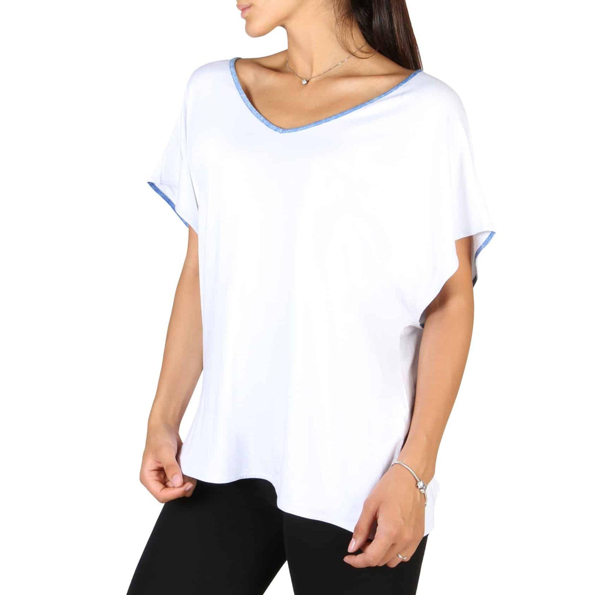 EA7 T-Shirts Féminins Élégants Et Confortables En Viscose - Felix Store 