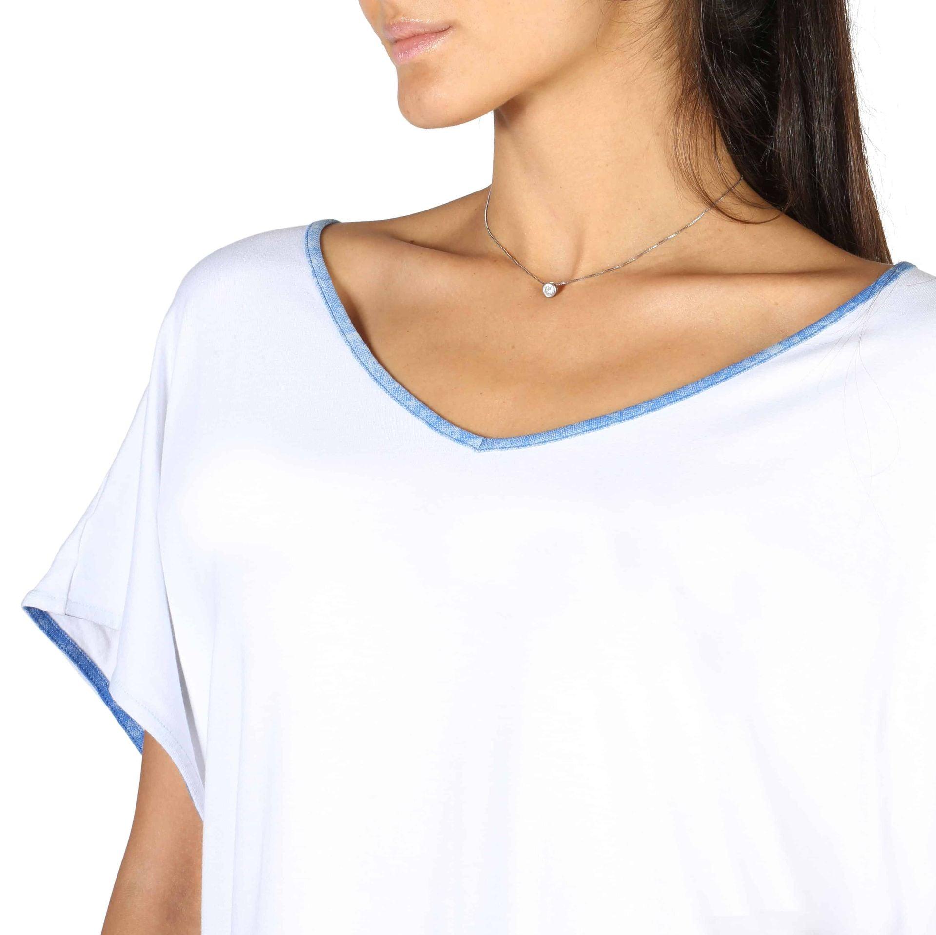 EA7 T-Shirts Féminins Élégants Et Confortables En Viscose - Felix Store 